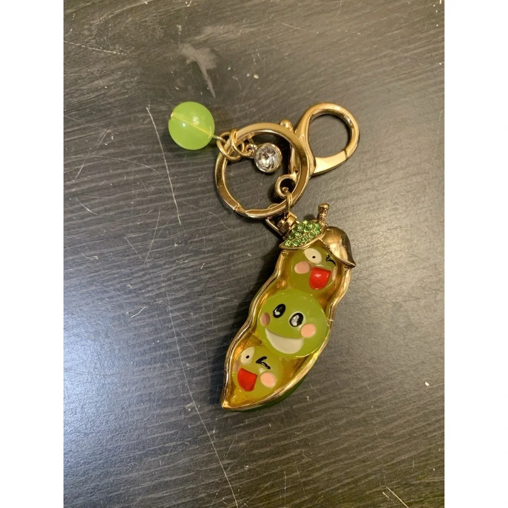 Bag Charm Keychain – Luxury, Two Peas In Pod, Bling Bag Charm‎ Keychain
